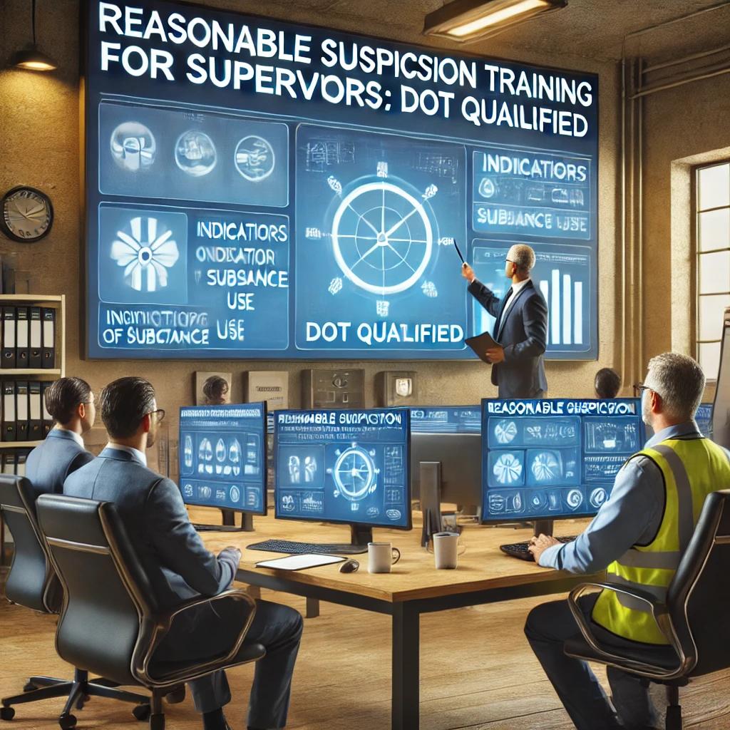 Reasonable Suspicion Training for Supervisors: DOT Qualified
