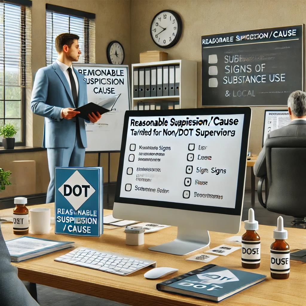 Reasonable Suspicion/Cause Training for Non-DOT Supervisors